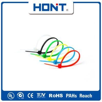 Self-Locking UV Black Special Temperature Plastic Nylon Cable Wire Zip Ties Wtih RoHS