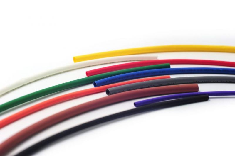 Ultra Thin Wall Flame Retardant Polyolefin Heat Shrink Tubing with UL Rhos Certificate