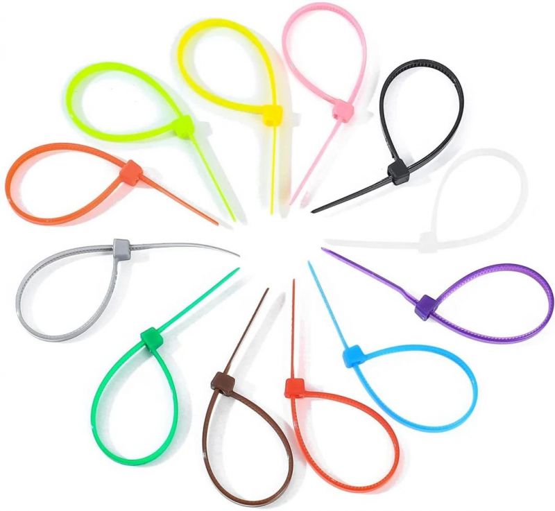 Cable Accessories Nylon Cable Tie PVC Cable Tie