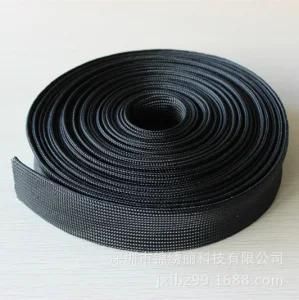 Expandable Braided Sleeving Used to Protect Wire Cable Sleeve Fabric Pet PA Fiber