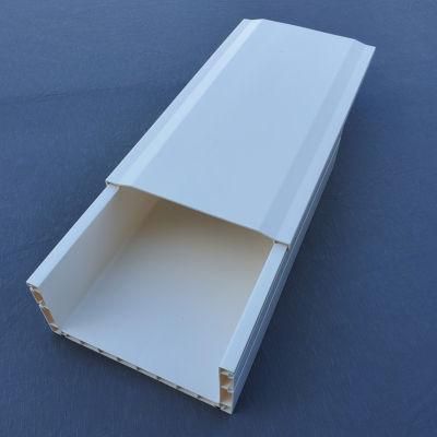 PVC Plastic Polymer Alloy Trough Type Cable Tray Sizes and Price List