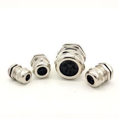 High Quality Hot-Selling Multiple Entry Type Wire Gland Waterproof Brass Cable Gland Hole Pg21