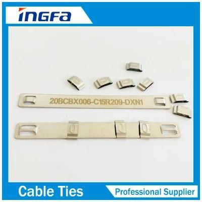 High Corrosion 316 Stainless Steel Cable Marker Plate for Cables