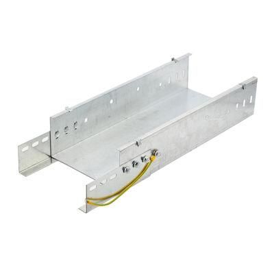 800*100 Spray Plastic Hot Galvanized Steel Cable Tray for Cable Installation