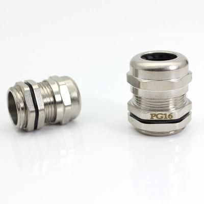 IP68 Waterproof Brass Metal Cable Gland Spare Pg16