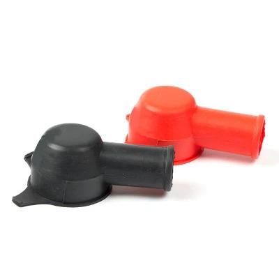 Rubber Cable End Cap Copper Cable Lug Insulator Cover Battery Terminal Protective Cover