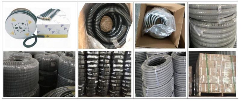 PVC Coated Galvanized Gi Flexible Metal Conduit with Adaptor