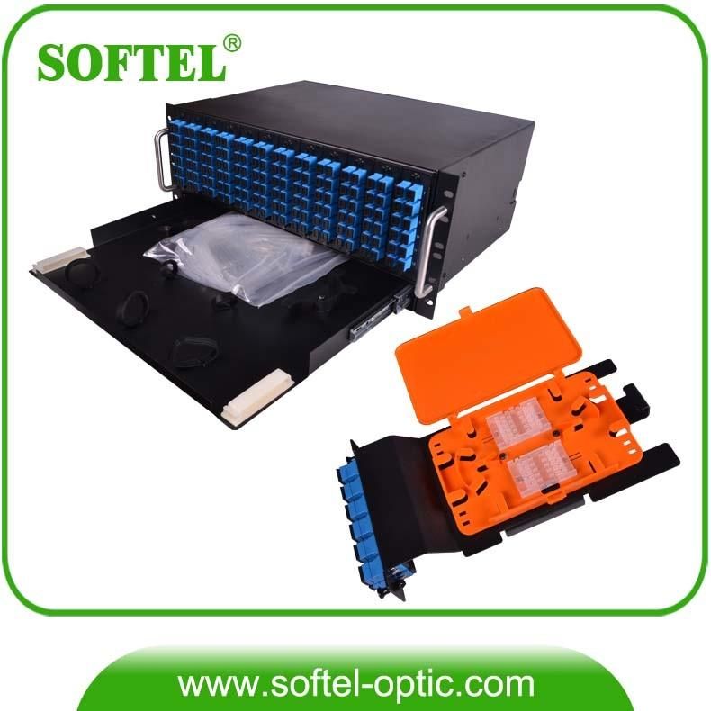 Rack Mounted 4u 144core Fiber Optical Frame ODF