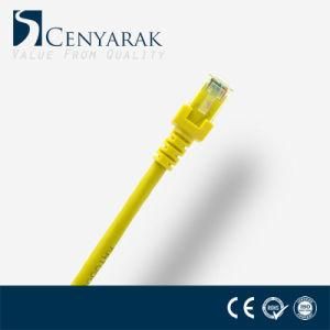 3m Snagless Yellow UTP Cat5e LSZH Ethernet Patch Cord with RJ45