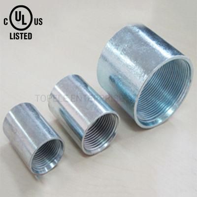 Galvanized Pipes Fittings Rigid Conduit Thread Coupling
