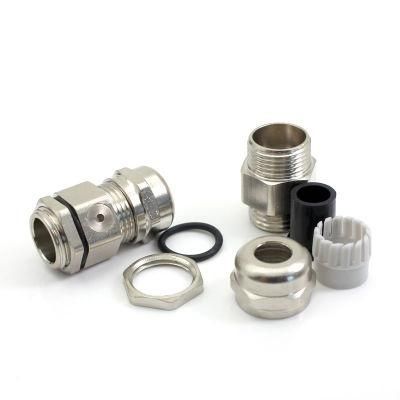 IP68 Metal Brass Breathable Cable Glands with Air Vent M25