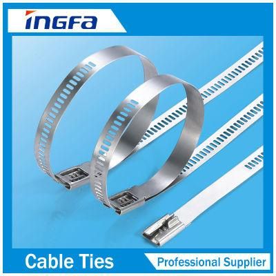 Ladder Multi Barbs Stainless Steel Cable Tie for Oil Pipeline