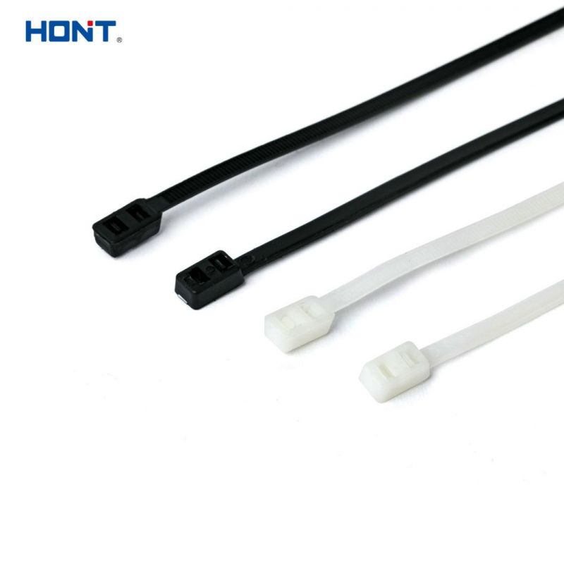 High Quality Double Head Nylon Cable Ties with RoHS