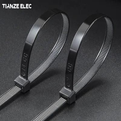 Black Self-Locking Nylon Cable Ties