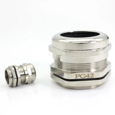 Pg7 Brass Cable Gland Metal Waterproof Cable Gland