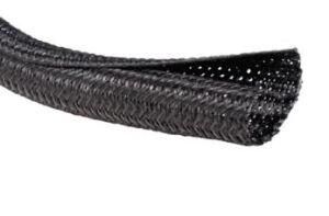 Self Closing, Open Tubular Shape Pet PA Knitted Sleeving Hose Mechanical Protectors