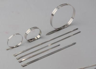 New Arrival 10*200mm Metal Multi-Hole 304 Stainless Steel Wire Bundles