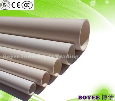 White or Grey Color PVC Electrical Wiring Pipe