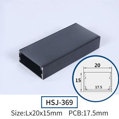 Ceilings Outdoor Aluminium Profile Extrusion Enclosure Aluminum Channel for LED Lights