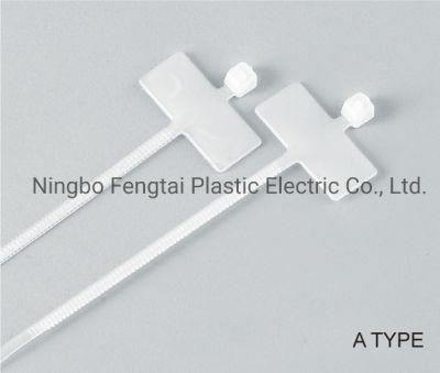 Cable Ties a-Type Inside Tag Nylon 66 Marker Ties