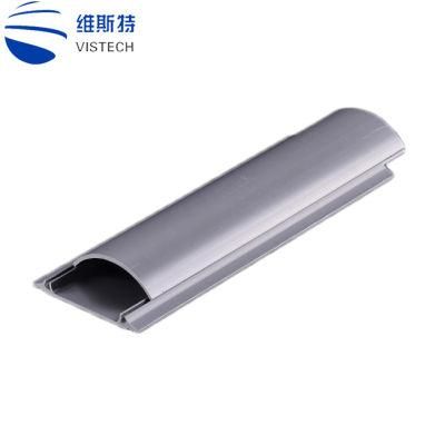 Heat Resistance PVC Outdoor Electrical Cable Trunking Accessories Pipe
