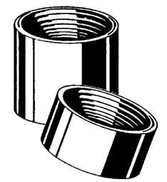 1/2′′ Rigid Conduit Steel Coupling Threaded Topele China Factory