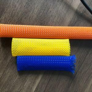 Expandable Braided Hose Applied for Wire Cable Sleeve Color Production Pet PA Fiber 16949