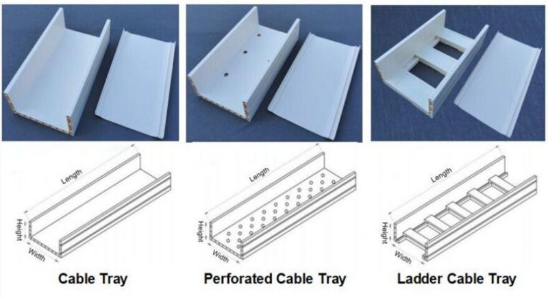 Cabling Infrastructure Technician Security Systems Polymer Ladder Electric Cable Tray