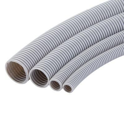 20mm Grey MD Corrugated Pipe Flexible Conduit 50m
