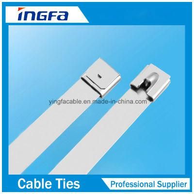 Chinese Manufacture Uncoated Stainless Steel Cable Ties 7.9X200mm
