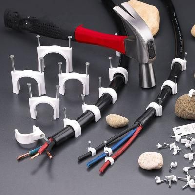 PP Wire Clips, Round Cable Clip 30mm