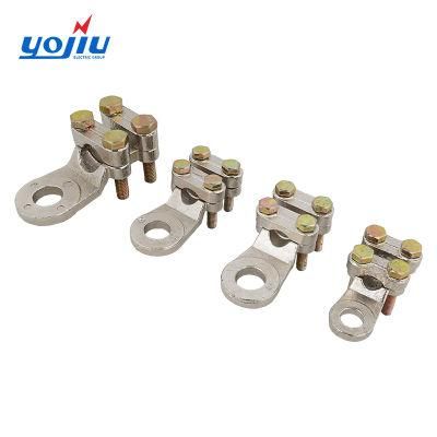 Electric Bolted Brass Cable Accessory Copper Cable Lug Connector