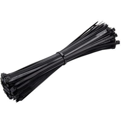 100 Pack of Black Cable Ties for 8&quot; Premium