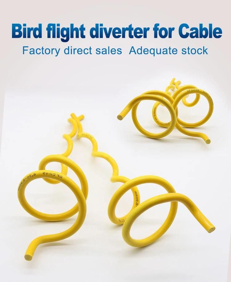 High Quality PVC Bird Flight Diverter for ADSS/Opgw Cable