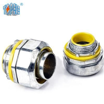 Flexible Conduit and Fittings Blue / Yellow Straight/Angle Liquid Tight Connector