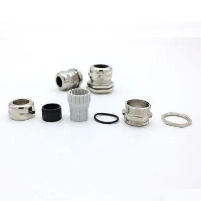 M16 *1.5 Straight Model Connector IP68 Brass Cable Glands