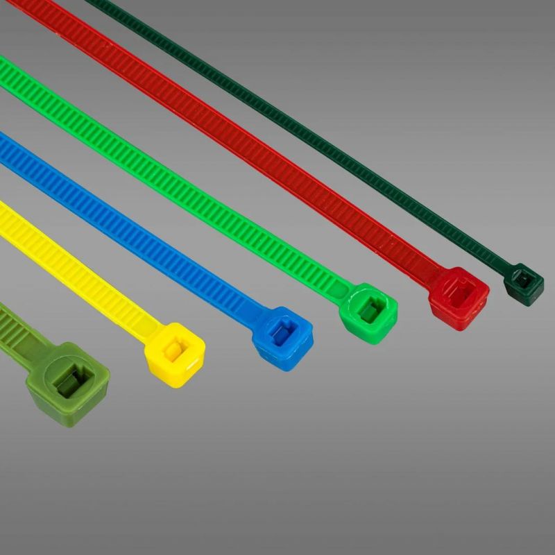 Free Sample PA66 Plastic Nylon Cable Tie Zip Tie for Bundle 4.8*120mm