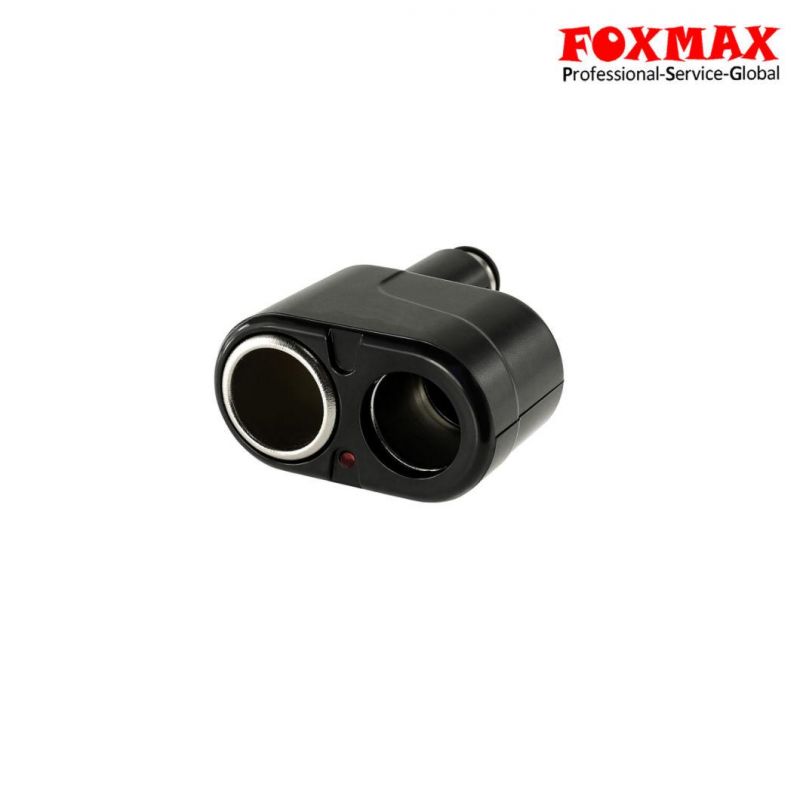 Car Charger Cigarette Lighter 2 Sockets Adapter (FM-CL06)