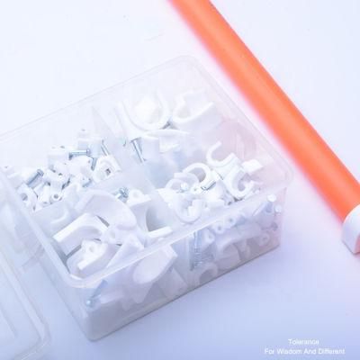 Cable Clip with Steel Nail Silicone Cable Clip