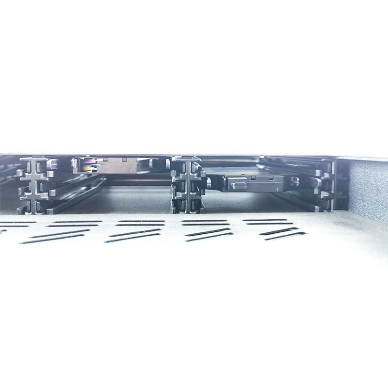 Abalone Drawer Type 19 Inch Rack Mount Loaded Sliding Empty Fiber Optical Network Distribution Frame 24 Port ODF Patch Panel