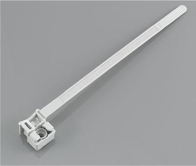Plastic Grey Saddle Mounting Cable Ties SMT-180