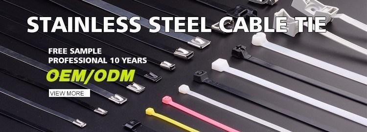 Stainless Steel Cable Tie 201, 304 Material for Cable Wire 12*520 mm Ball Lock
