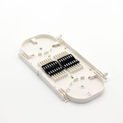 24 Fiber Optic Splice Tray White/Grey Cassette Tray