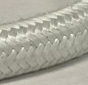Glass Fibre Fabric Sleeve Hose, Resistance Against Chemica Used in Protecting Wire