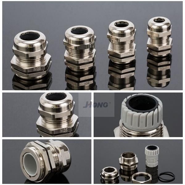 Nickel Plated M Type Brass Cable Glands
