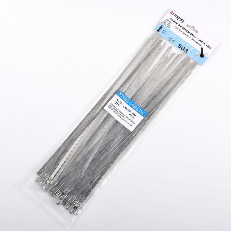 Stainless Steel White for Binding Goods High Quality Cable Ties