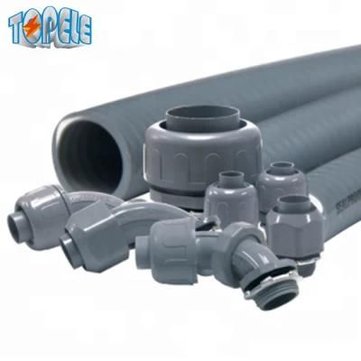 3/4&quot; Nonmetallic Nylon Flexible Conduit Fittings 90 Degree Connector for Liquid Tight