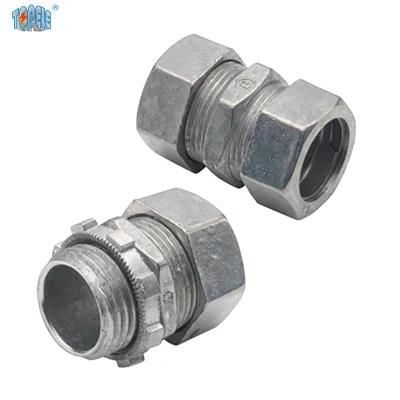 China Manufacturer Metal Screw Pipe Coupling for EMT Compression Coupling with UL Low Price