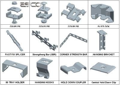 Square Accessories for Wire Mesh Cable Tray with CE