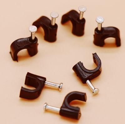 100PCS/Bag or as Customer&prime; S Requirement Desktop Cable Management Nail Clip